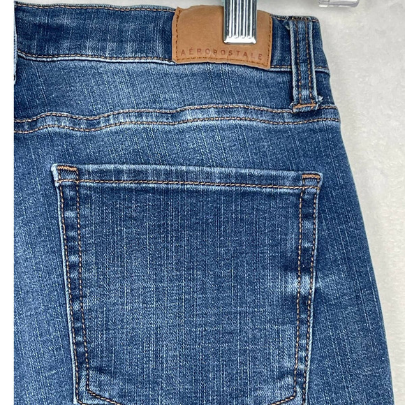 Aeropostale Women’s Jeans 6 Flex Effects Aero Cheeky Legging Stretch Knees Out‎ - Picture 7 of 14